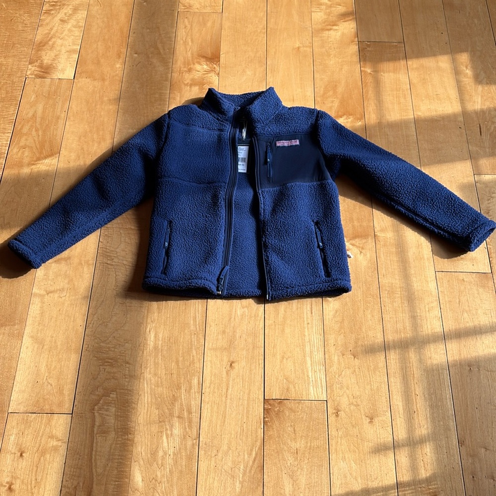 NWT - Boys’ Vineyard Vines fleece jacket!